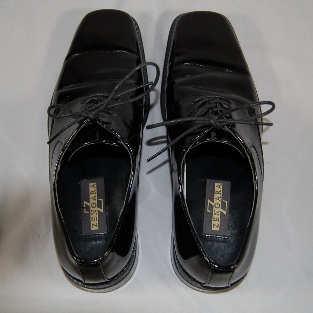 Zengara Men's Dress Tux Dress Shoe size 9.5M - Picture 4 of 7